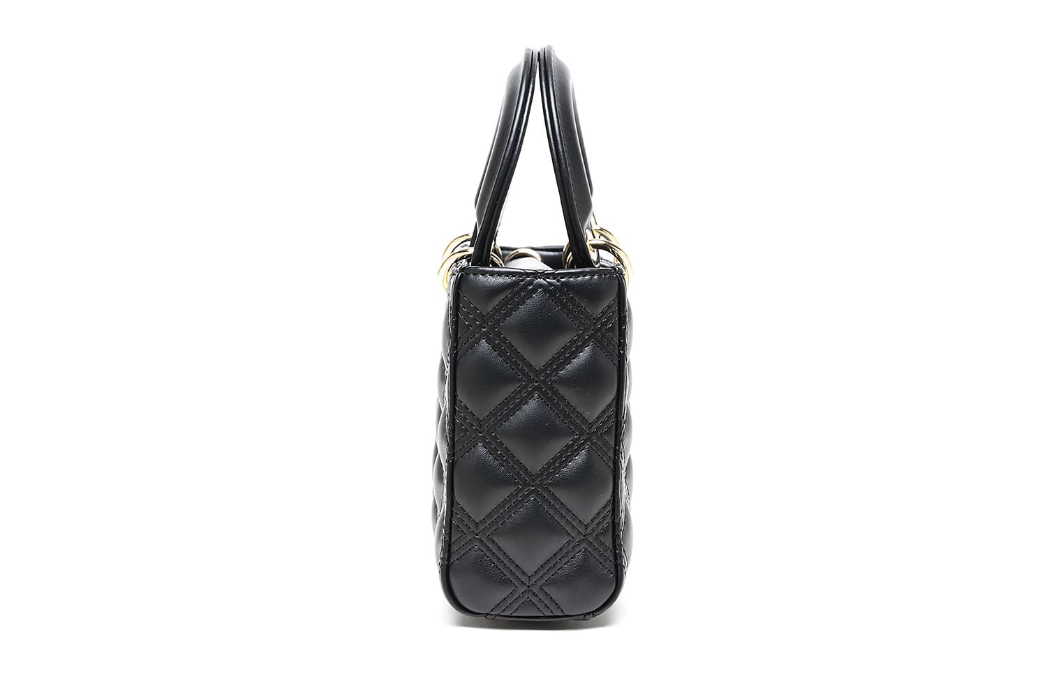 Cuple Quilted Leather Carry Handbag Black – Cuple Saudi Arabia