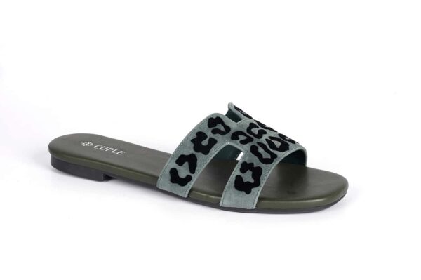 Stylish Leopard Print Slide Flats with Chic Design - Image 11