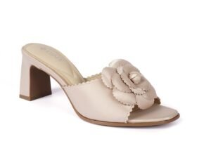 Modern sandals with elegant heels