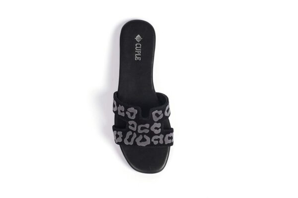 Stylish Leopard Print Slide Flats with Chic Design - Image 10