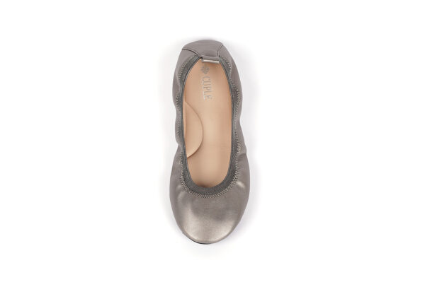 Soft Metallic Ballet Flats with Classic Silhouette - Image 4