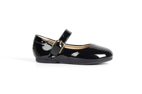 Girls' flats with an attractive shine - Image 3