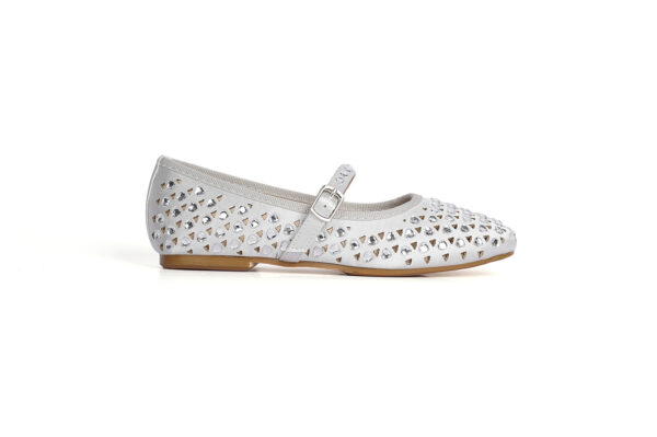 Girls' flats with an attractive shine - Image 5