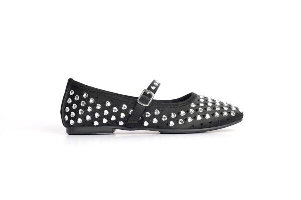 Girls' flats with an attractive shine - Image 3