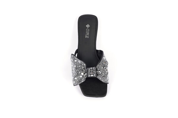 Metallic Pink Slide Flats with Luxurious Finish - Image 7