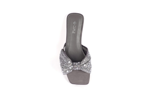 Metallic Pink Slide Flats with Luxurious Finish - Image 9