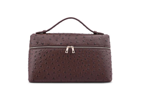 Black Textured Handbag for Women - Timeless Classic - Image 18