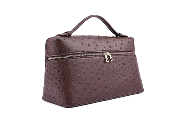 Black Textured Handbag for Women - Timeless Classic - Image 19