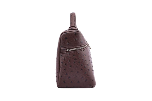Black Textured Handbag for Women - Timeless Classic - Image 20
