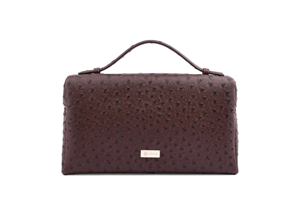 Black Textured Handbag for Women - Timeless Classic - Image 21