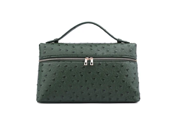 Black Textured Handbag for Women - Timeless Classic - Image 12