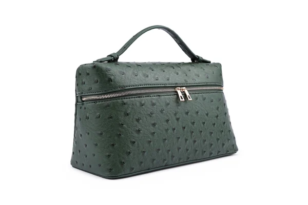 Black Textured Handbag for Women - Timeless Classic - Image 13