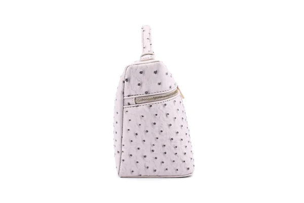 Black Textured Handbag for Women - Timeless Classic - Image 9