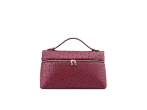 Burgundy Elegant Handbag for Women - Evening Accessory