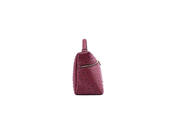 Burgundy Elegant Handbag for Women - Evening Accessory - Image 24