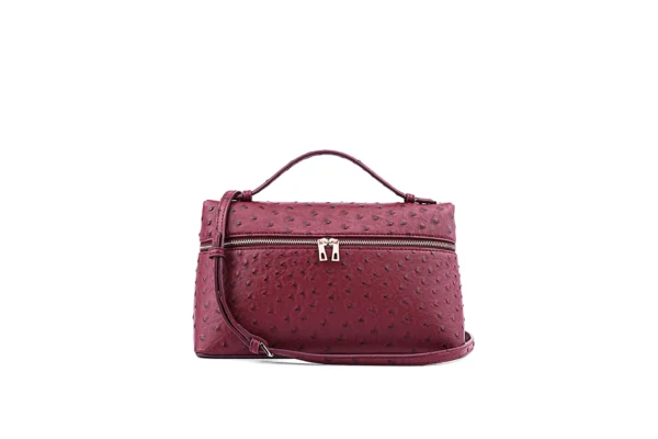 Burgundy Elegant Handbag for Women - Evening Accessory - Image 26