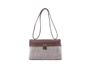 Compact Textured Handbag - Versatile Occasion Bag