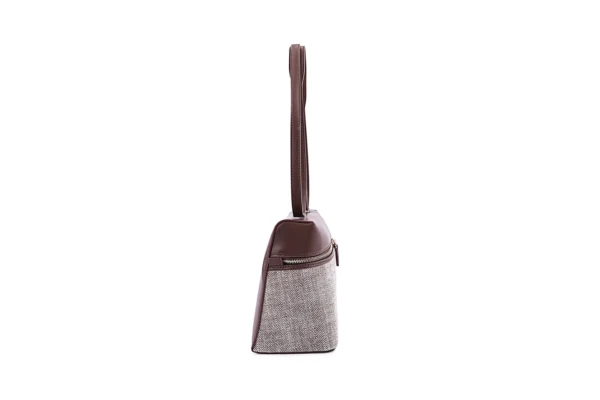 Compact Textured Handbag - Versatile Occasion Bag - Image 7