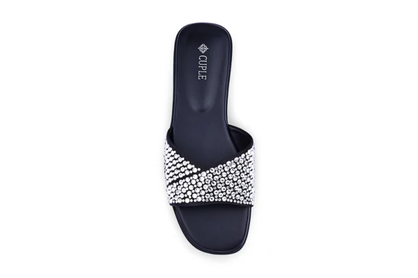 Cuple F1469-02 Knitted Flat Slipper - Image 6