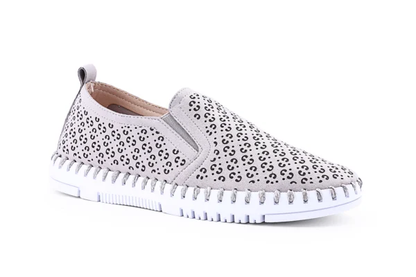 Cuple S1112-06 Beige Slip-On Casual Shoes for Women - New Collection Lightweight Comfort - Image 5