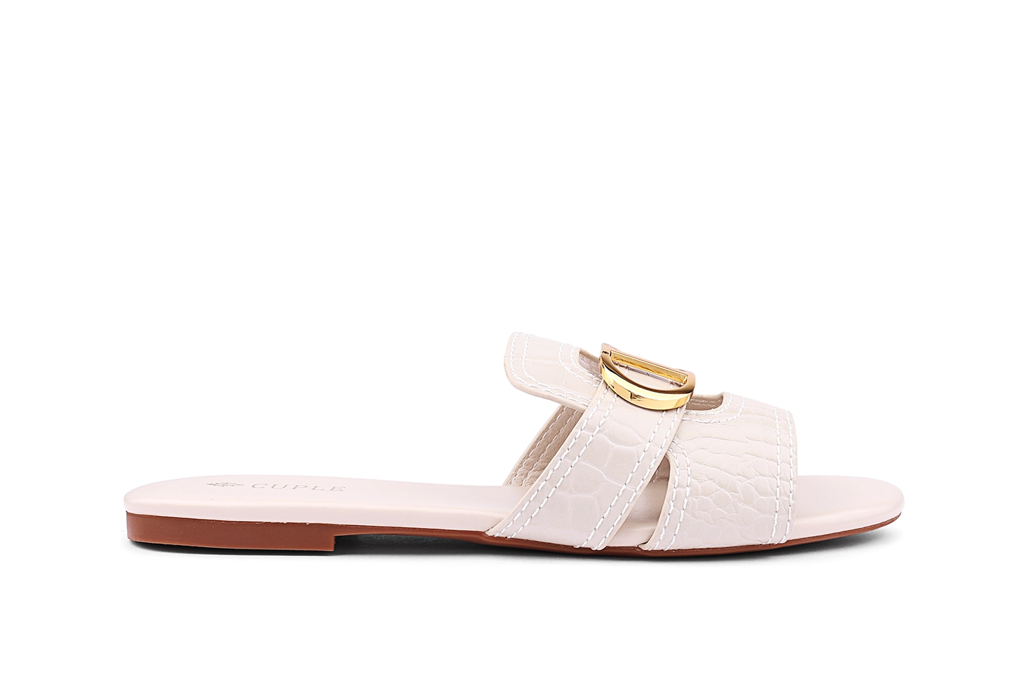 Cuple C1509-02 New Collection Flat Slipper | Premium Home Slippers - Image 3