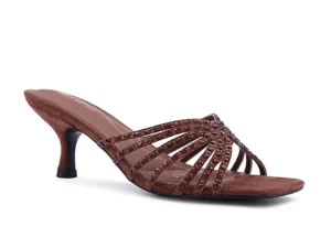 Cuple F1544-02-1 New Collection Heel Slipper | Women's Fashion Slippers