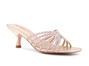 Cuple F1545-02-1 New Collection Heel Slipper | Women's Luxury Slippers