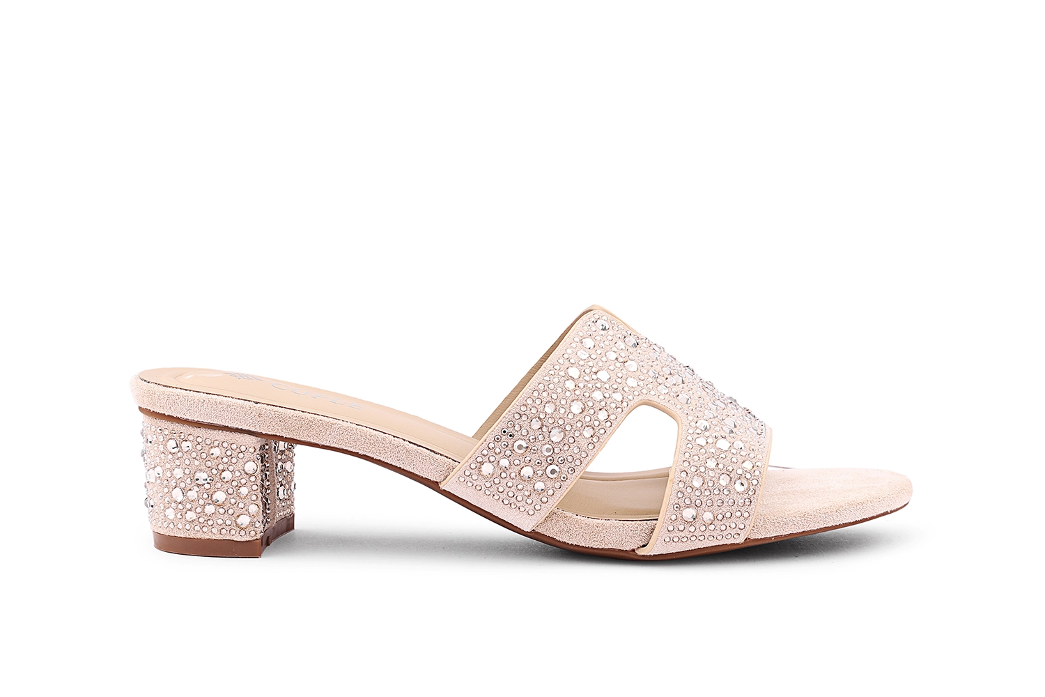 Cuple F1554-02 New Collection Heel Slipper | Women's Comfort Slippers - Image 8