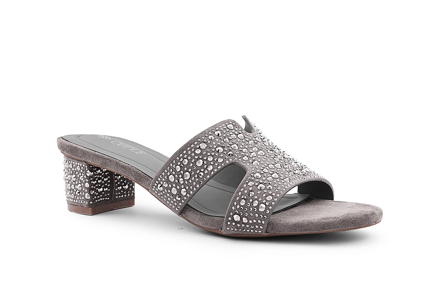 Cuple F1554-02 New Collection Heel Slipper | Women's Comfort Slippers - Image 10