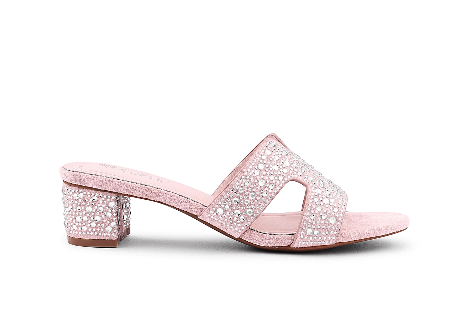 Cuple F1554-02 New Collection Heel Slipper | Women's Comfort Slippers - Image 14