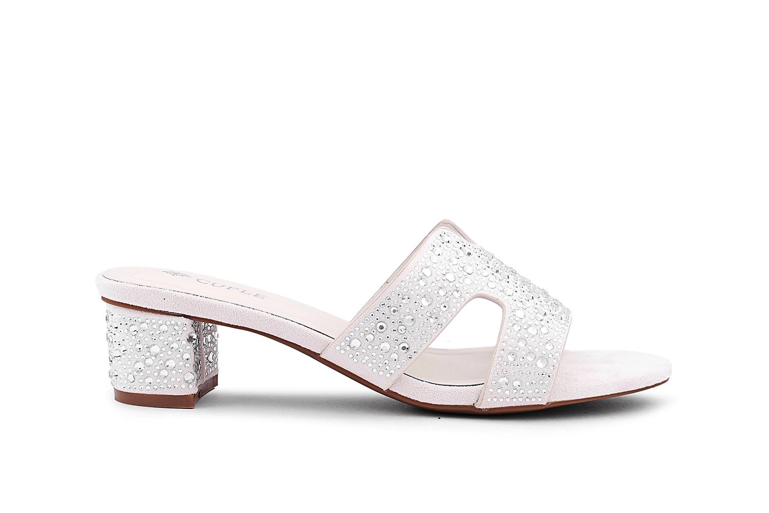 Cuple F1554-02 New Collection Heel Slipper | Women's Comfort Slippers - Image 3